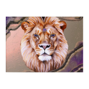 Mystic Lion 2 Acrylic Wall Art