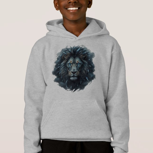 mystic lion hoodie (Front)