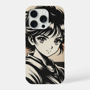 Mystic Manga Hero iPhone Case – Japanese Aesthetic