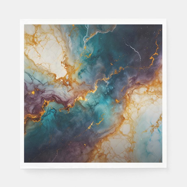 Mystic Marble Napkins (Front)