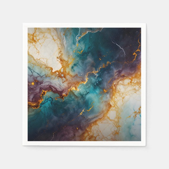 Mystic Marble Napkins (Front)