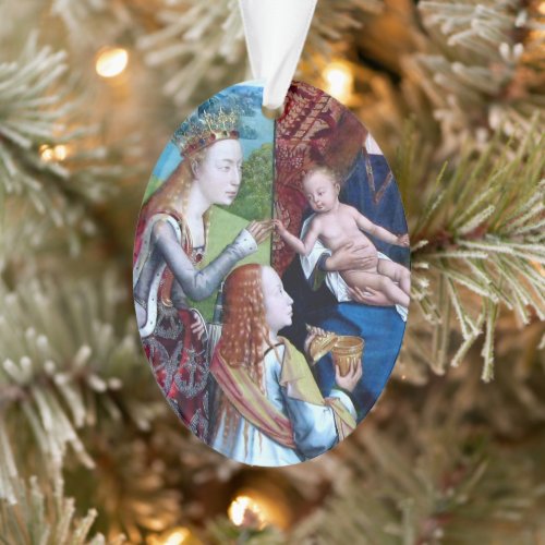 Mystic Marriage of St Catherine of Alexandria Ornament