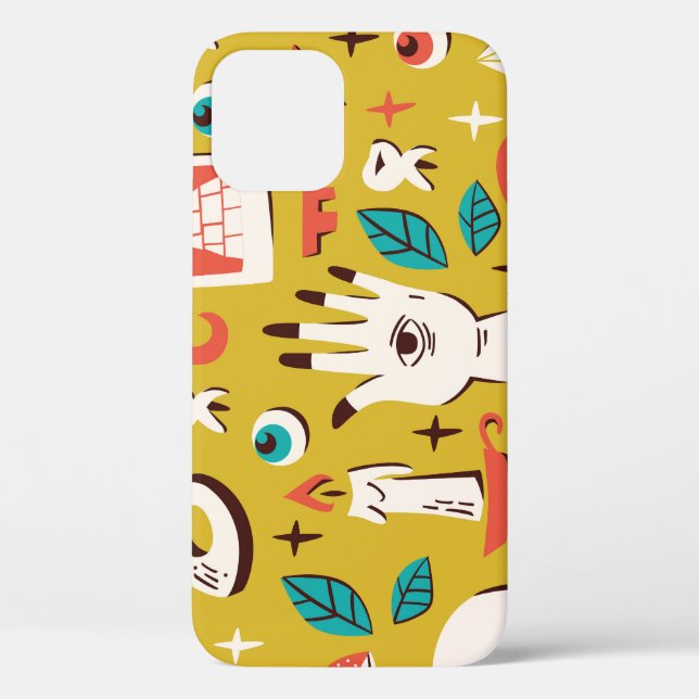 Mystic Melange: Occult Seamless Elements Case-Mate iPhone Case (Back)