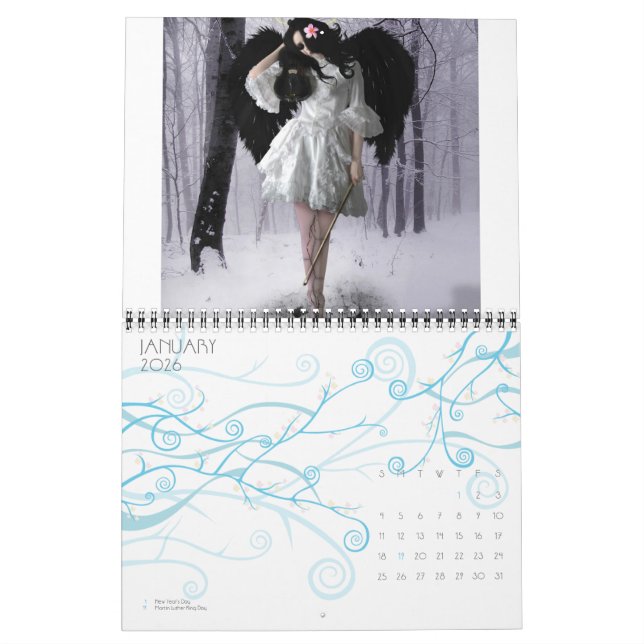 Mystic Memories Calendar (Jan 2026)