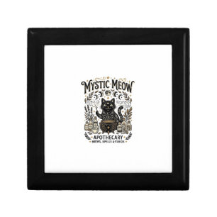 Mystic Meow Cat Witchy Mystic Apothecary Cat Vinta Gift Box