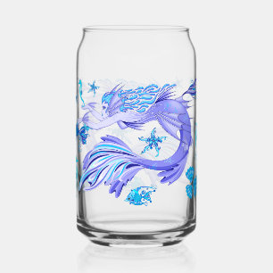 Mystic Mermaid Fairy Purple Creature Ceramic Tile Can Glass