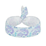 Mystic Mermaid Fairy Purple Creature Ceramic Tile Elastic Hair Tie