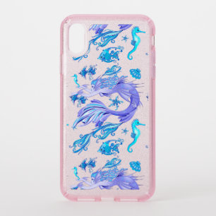 Mystic Mermaid Fairy Purple Creature Ceramic Tile Speck iPhone XS Max Case