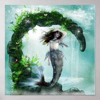 Mystic Mermaid Poster
