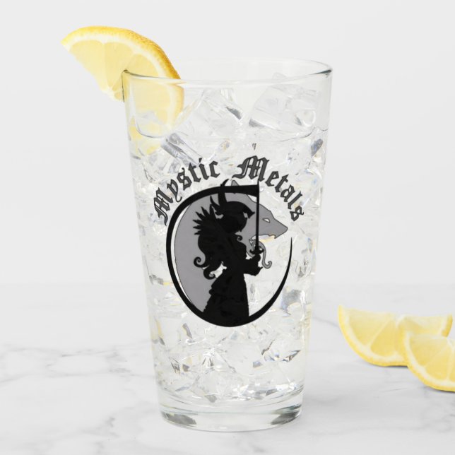 Mystic Metals Glass Cup (Front Ice)