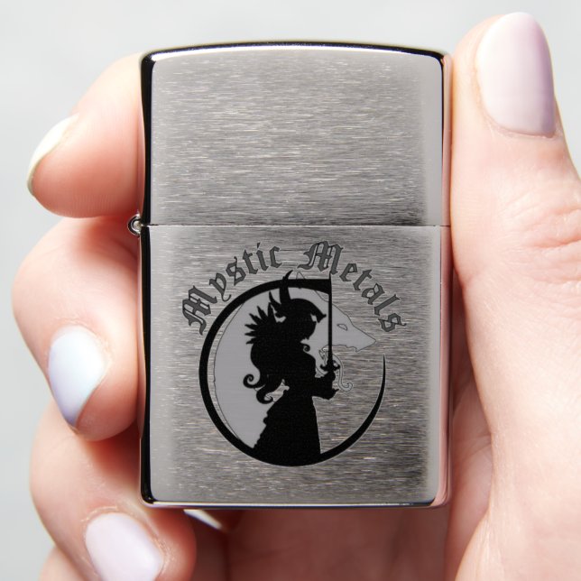 Mystic Metals Zippo Lighter (In Hand)