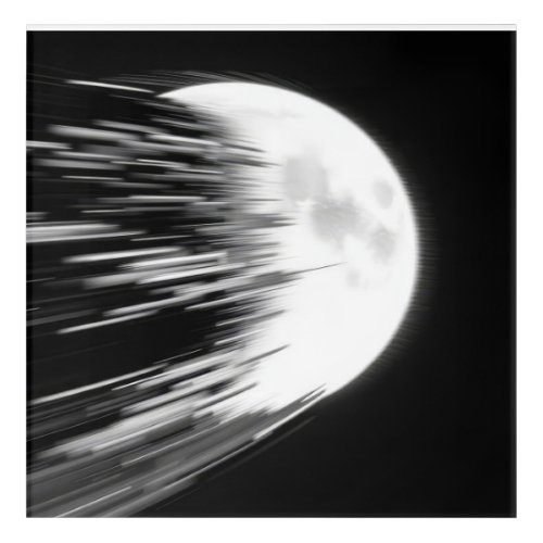 Mystic Moon Glow Acrylic Print