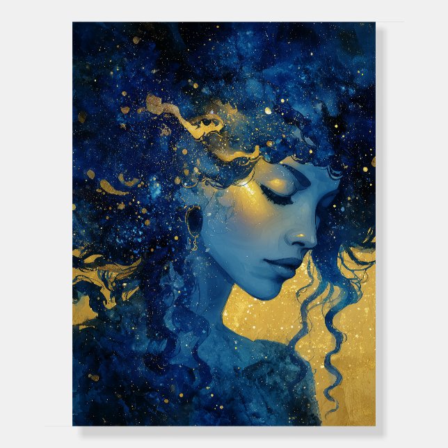 Mystic Moon Goddess  Foam Board (Front)