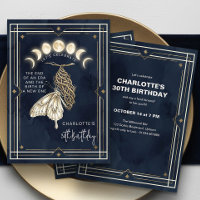 Mystic Moon Phase Tarot 30th Birthday