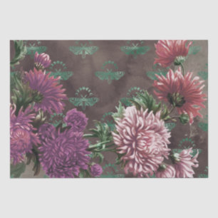 Mystic Moon Phases Moth Tissue Paper