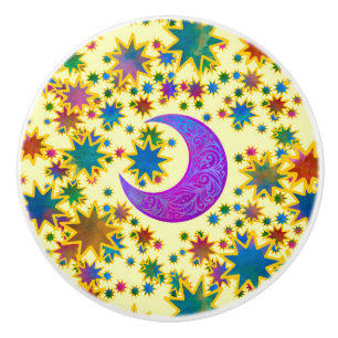 Mystic Moon Soul Light Ceramic Knob