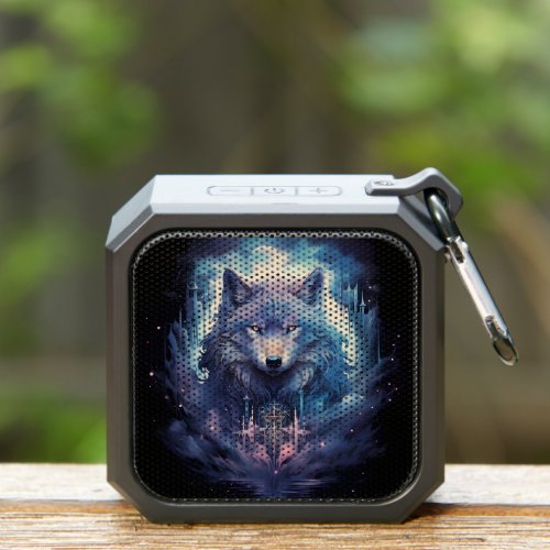 Mystic Moon Wolf Guardian Bluetooth Speaker