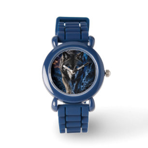 Mystic Moon Wolf – Hyper-Realistic Fantasy Watch