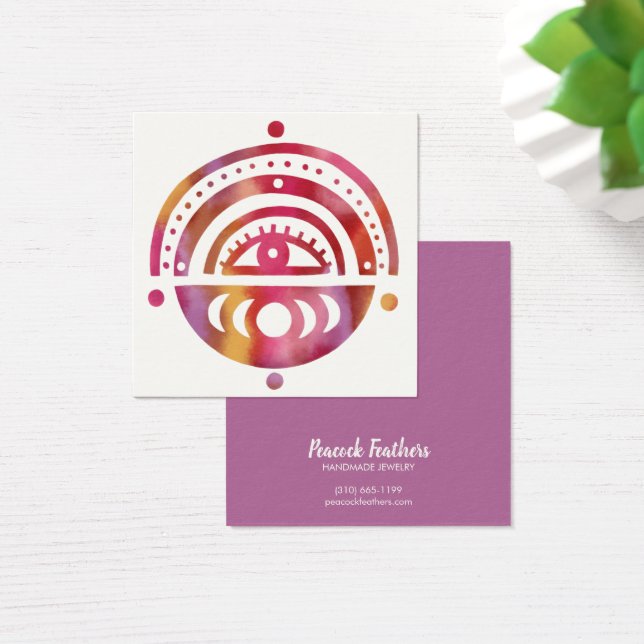 Mystic Moons Earring Necklace Jewelry Display Card (Desk)