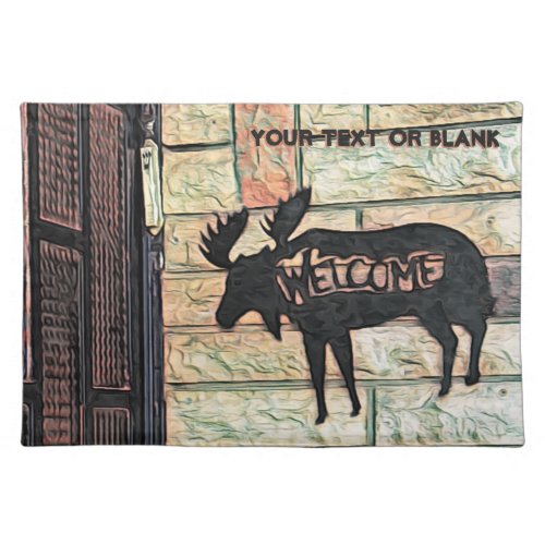 Mystic Moose Cloth Placemat