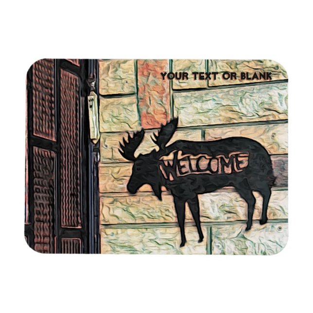 Mystic Moose Magnet (Horizontal)
