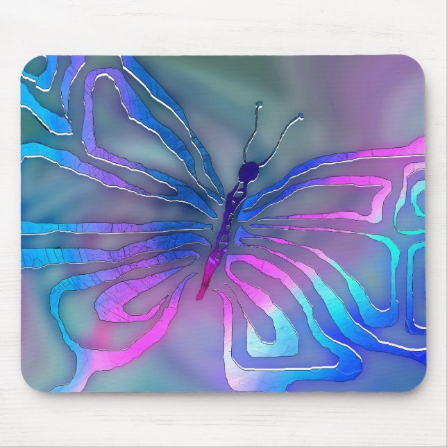 Mystic Moth Mouse Pad (Front)
