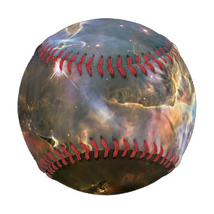 Mystic Mountain in Carina Nebula Hubble Space Baseball