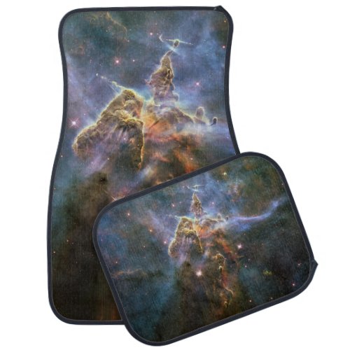 Mystic Mountain in Carina Nebula Hubble Space Car Floor Mat