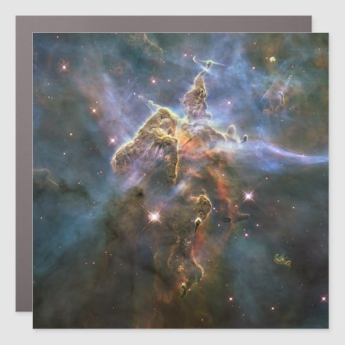 Mystic Mountain in Carina Nebula Hubble Space Car Magnet