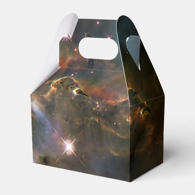 Mystic Mountain in Carina Nebula Hubble Space Favor Boxes (Front Side)
