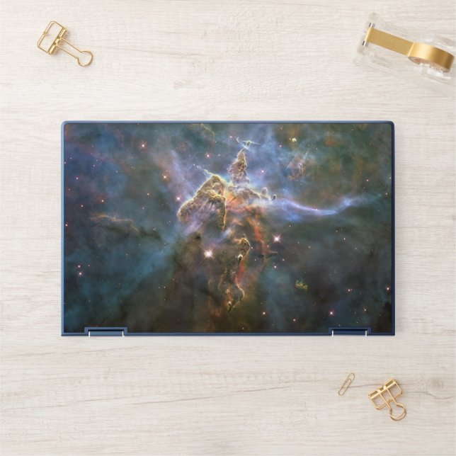 Mystic Mountain in Carina Nebula Hubble Space HP Laptop Skin (Desk)