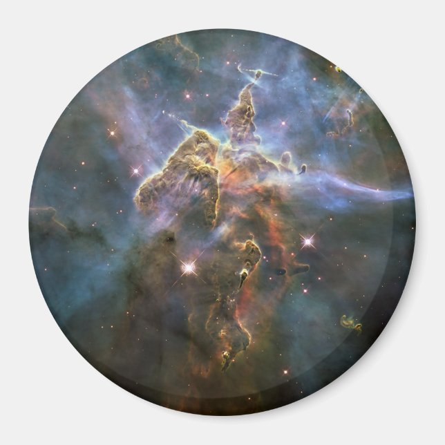 Mystic Mountain in Carina Nebula Hubble Space Magnet (Front)