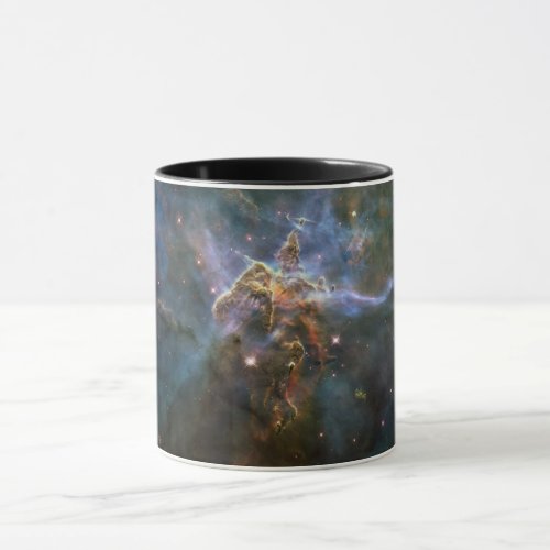 Mystic Mountain in Carina Nebula Hubble Space Mug