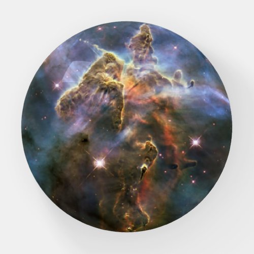 Mystic Mountain in Carina Nebula Hubble Space Paperweight