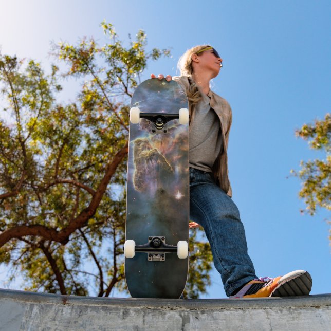 Mystic Mountain in Carina Nebula Hubble Space Skateboard (Outdoor 1)