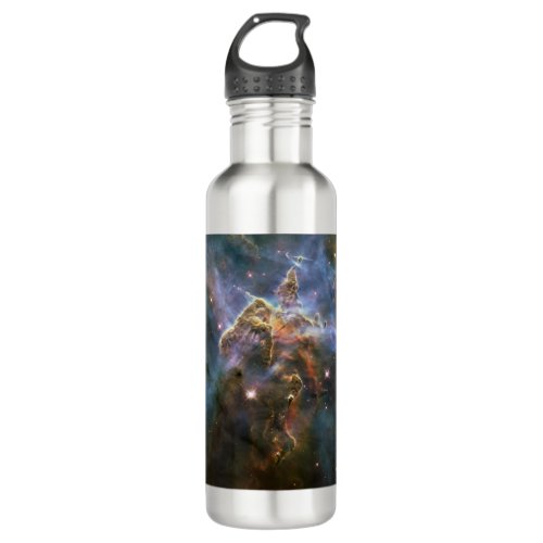 Mystic Mountain in Carina Nebula Hubble Space Stainless Steel Water Bottle