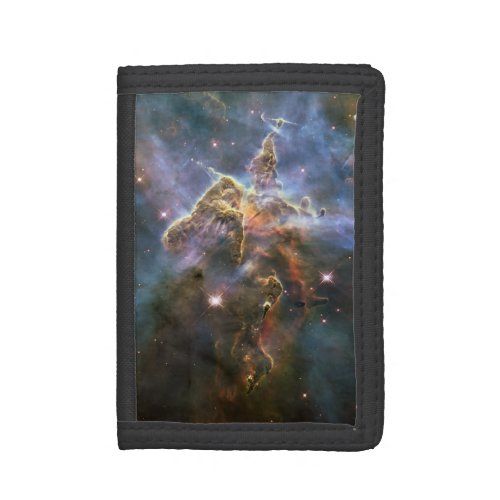 Mystic Mountain in Carina Nebula Hubble Space Trifold Wallet