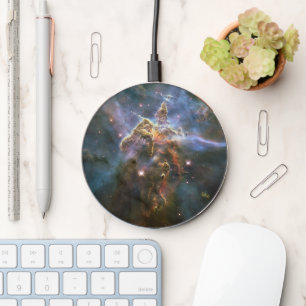 Mystic Mountain in Carina Nebula Hubble Space Wireless Charger