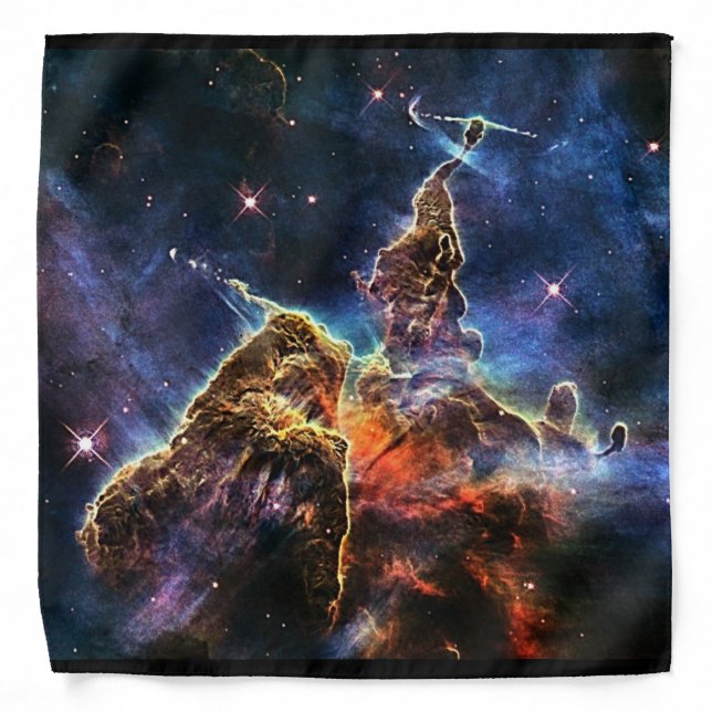 Mystic Mountain in Space NASA Bandana (Front)