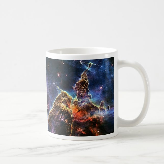 Mystic Mountain in Space NASA Coffee Mug (Right)