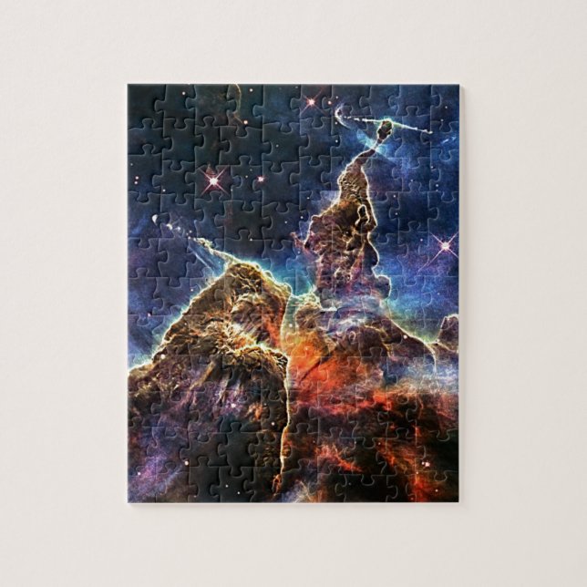 Mystic Mountain in Space NASA Jigsaw Puzzle (Vertical)