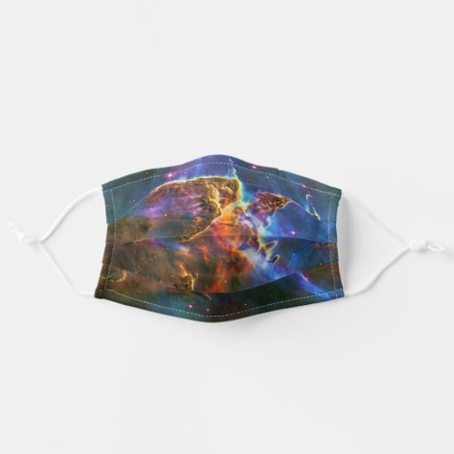 Mystic Mountains in Carina Nebula astronomy Adult Cloth Face Mask