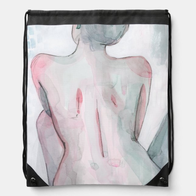 Mystic Muse Drawstring Bag (Front)