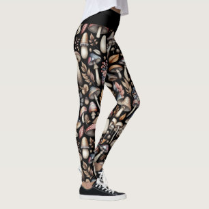 Mystic Mushrooms Leggings