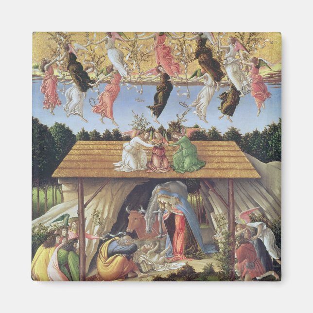 Mystic Nativity, 1500 Magnet (Front)