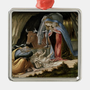 Mystic Nativity, 1500 Metal Ornament
