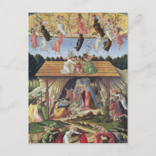 Mystic Nativity, 1500 Postcard