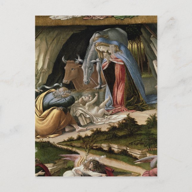 Mystic Nativity, 1500 Postcard (Front)