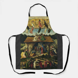 Mystic Nativity by Sandro Botticelli  Apron