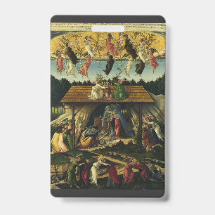 Mystic Nativity by Sandro Botticelli Badge